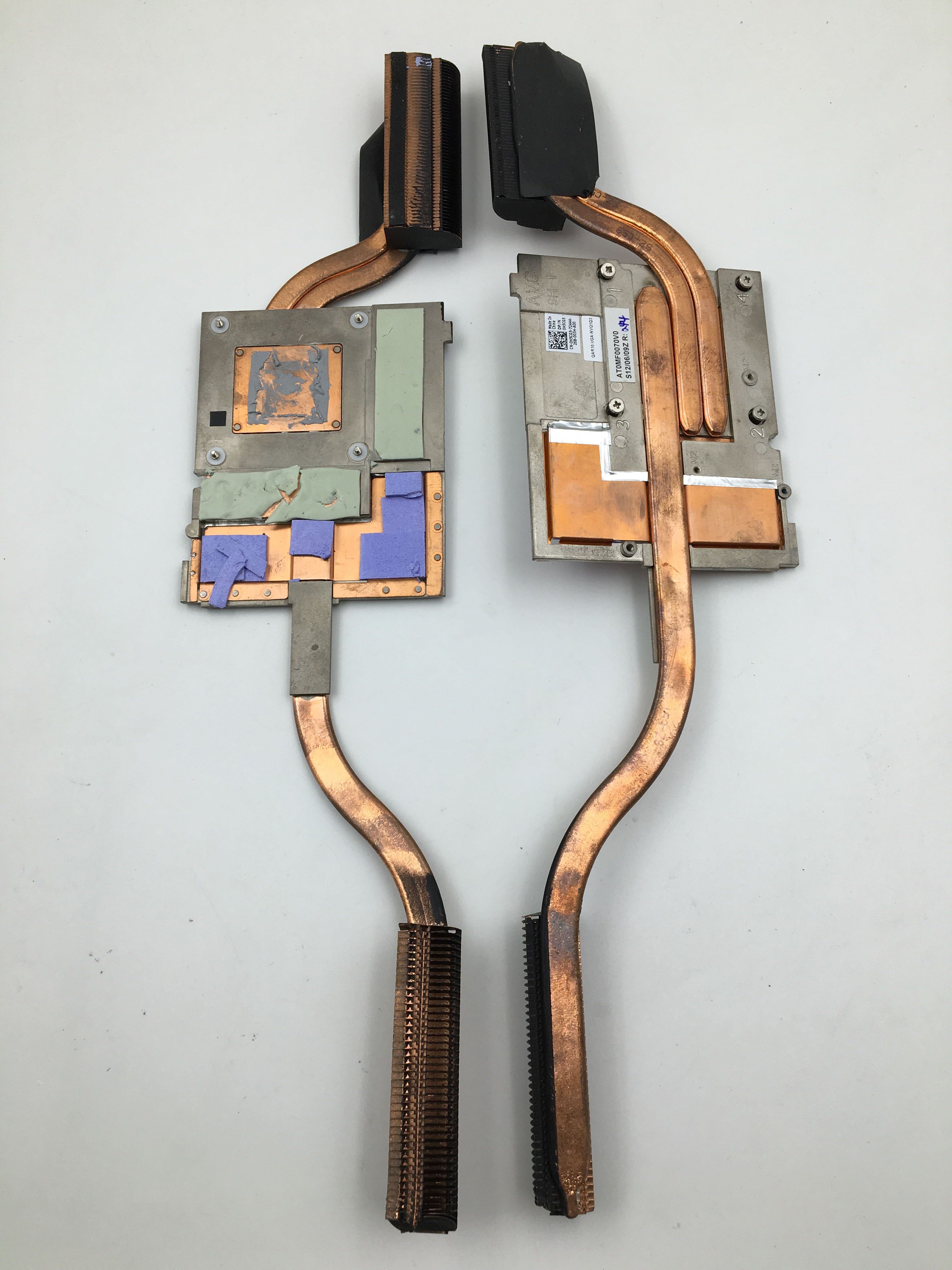 dell戴尔m6700显卡散热器模组导热热管oh5cg5at0mf0070vl笔记本零部件