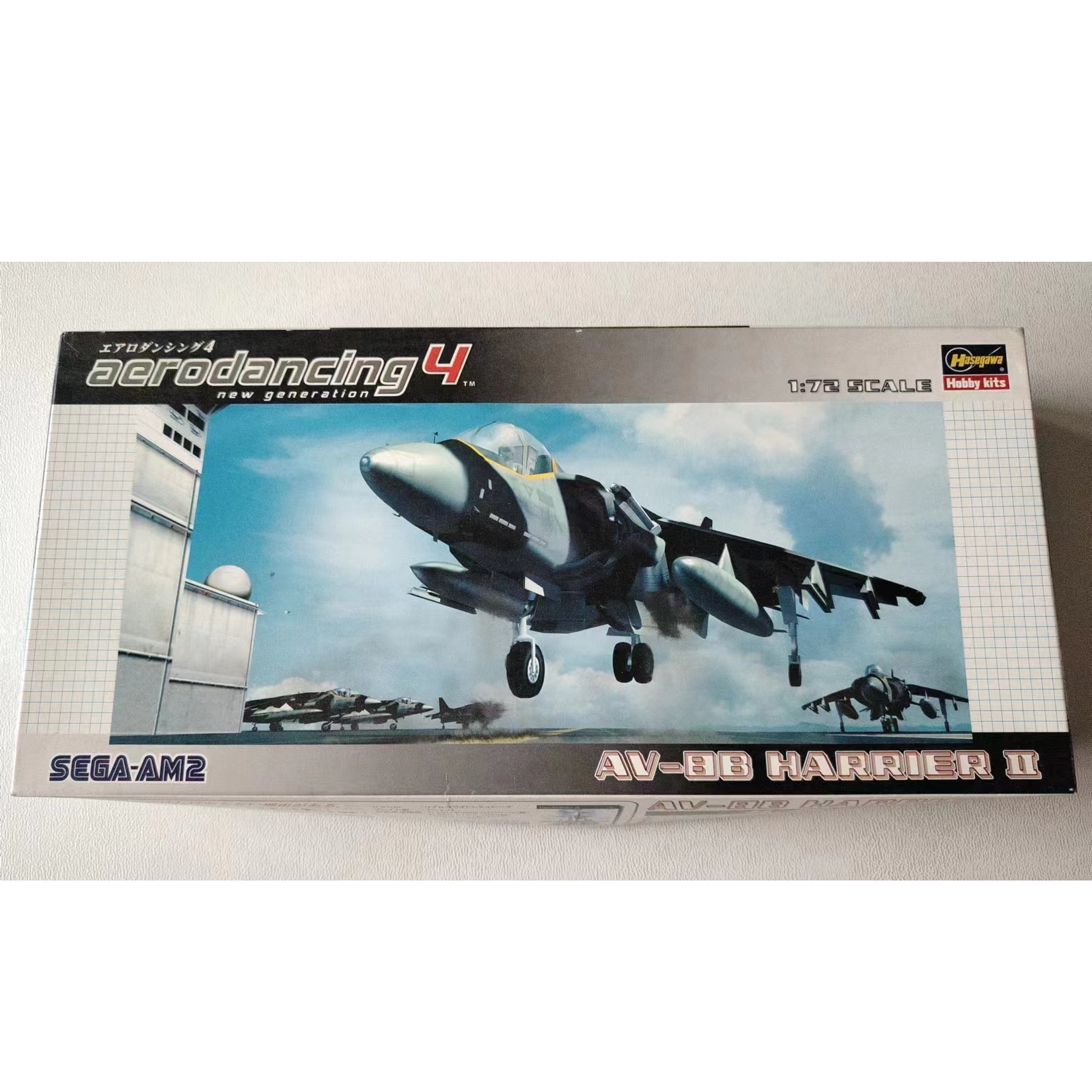 长谷川 1/72 AV-8B 鹞式战斗机 SEGA 透明版 PS 飞空之舞