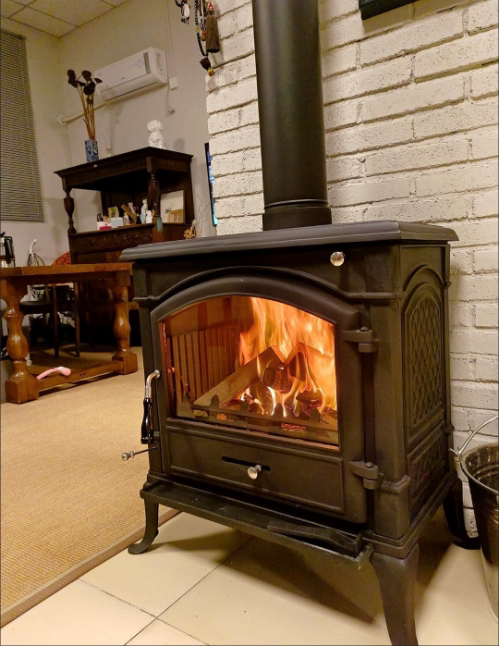 铸铁壁炉真火家用燃木欧式客厅取暖独立式民宿别墅农村自建房采暖