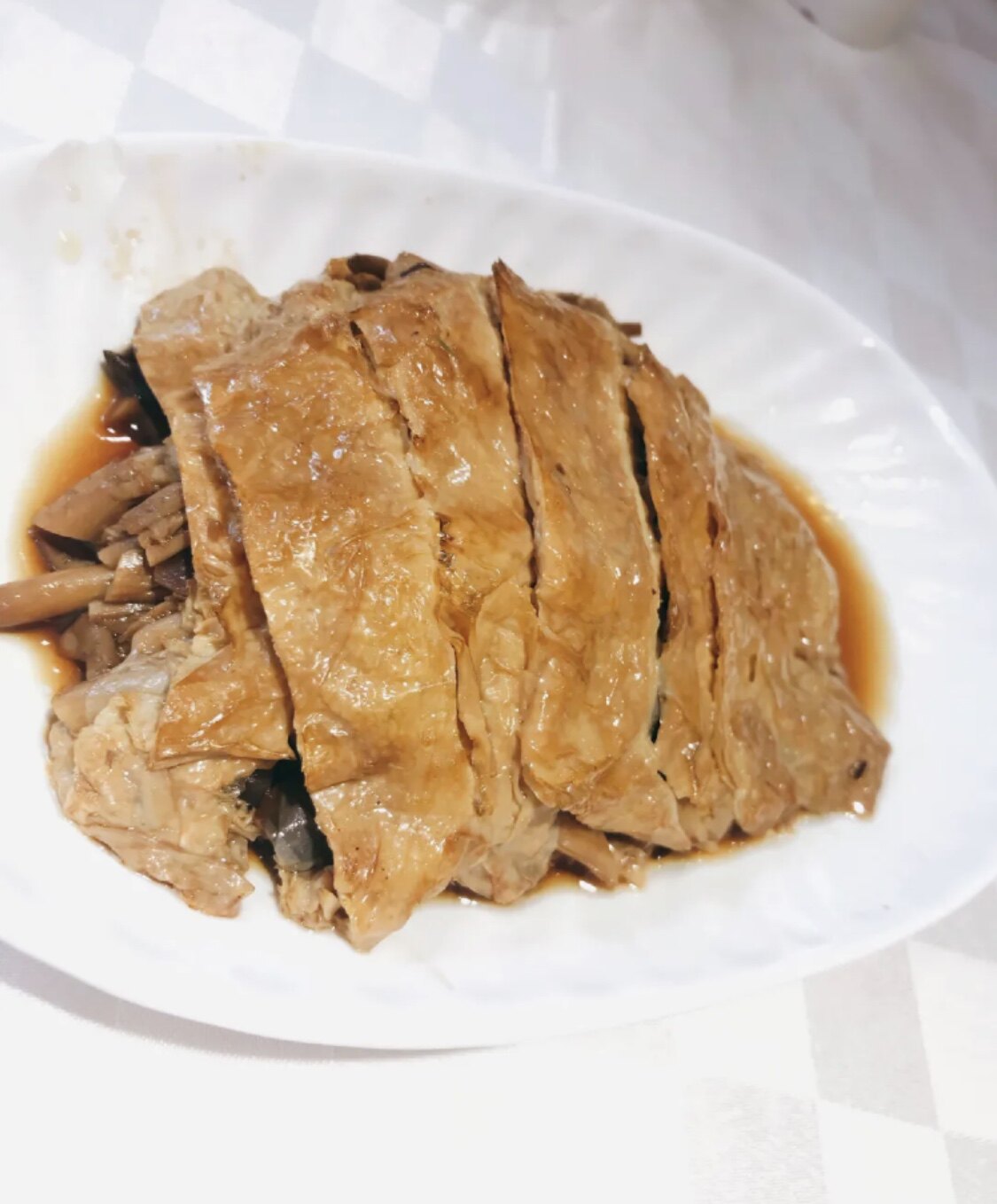 (今日10折)上海光明邨大酒家传统美食熟食沪菜点心 真空菌菇素鸭200g