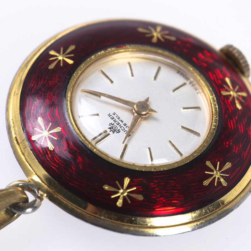 【8.5新】宝齐莱复古手动上弦机械怀表