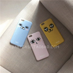 BABYCASE*韩风 闪亮大眼 iPhone6/6S PLUS 7代 手机壳 软壳 绳孔