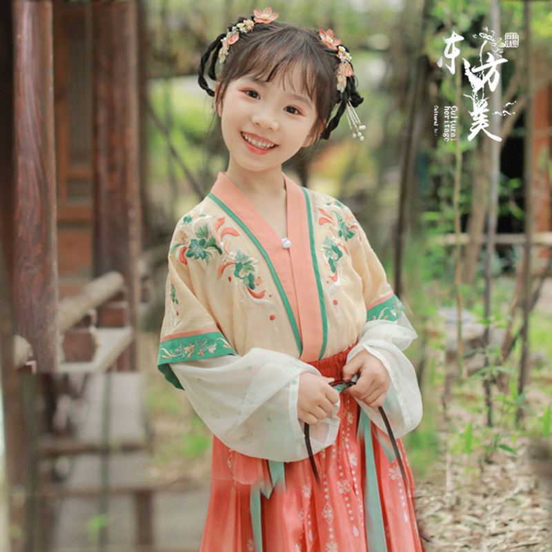 宋制汉服女童-特价促销-优惠券领取-价格|多少钱|什么牌子好-35优惠券
