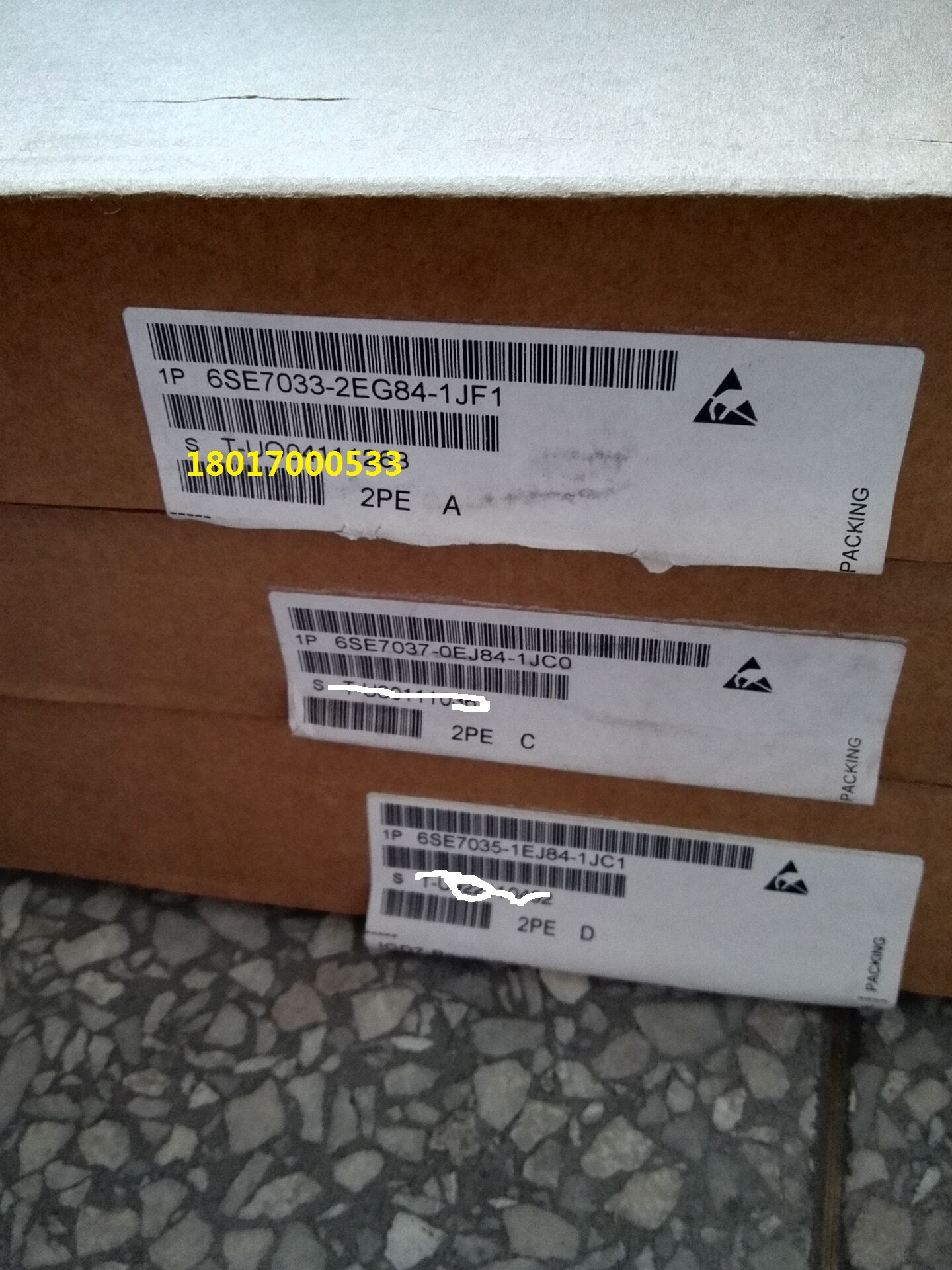 西门子全新原装IGD触发板6SE7033-2EG84-1JF1在类目 3C数码配件, 电子元器件市场, 电子元件, 其它元器件中 - 来自Buy2taobao.com提供专业的淘宝代购服务