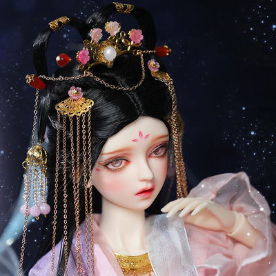 3分广寒仙子嫦娥古装树脂关节原创套装现货中秋bjd娃娃