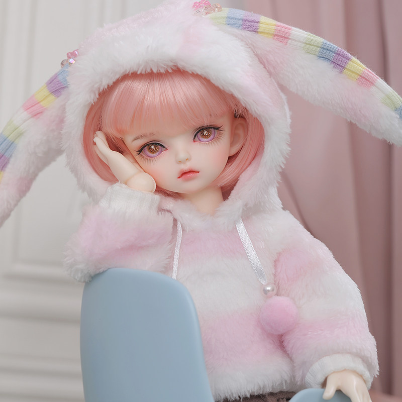 6分bjd女娃娃 nato娜特奥sd树脂仿真关节人偶独角兽kurhn/可儿