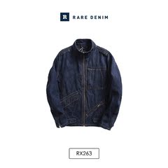 RARE DENIM 3D立体剪裁工艺赤耳丹宁夹克定制 RX263