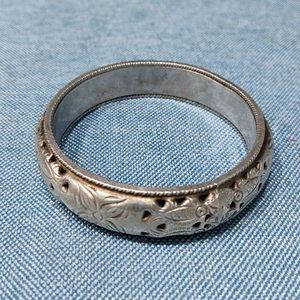 老银手镯古董图片