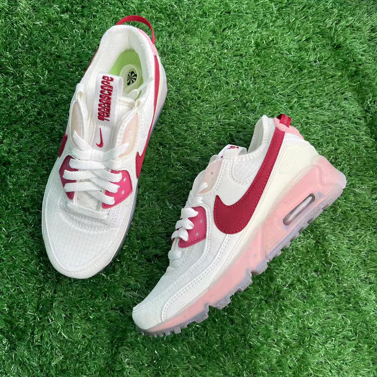 正品耐克女鞋air max 90气垫鞋运动休闲鞋透气百搭 dc9450 cq2560
