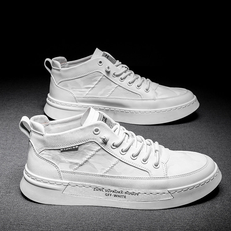 2021秋冬新款高帮板鞋男鞋货号