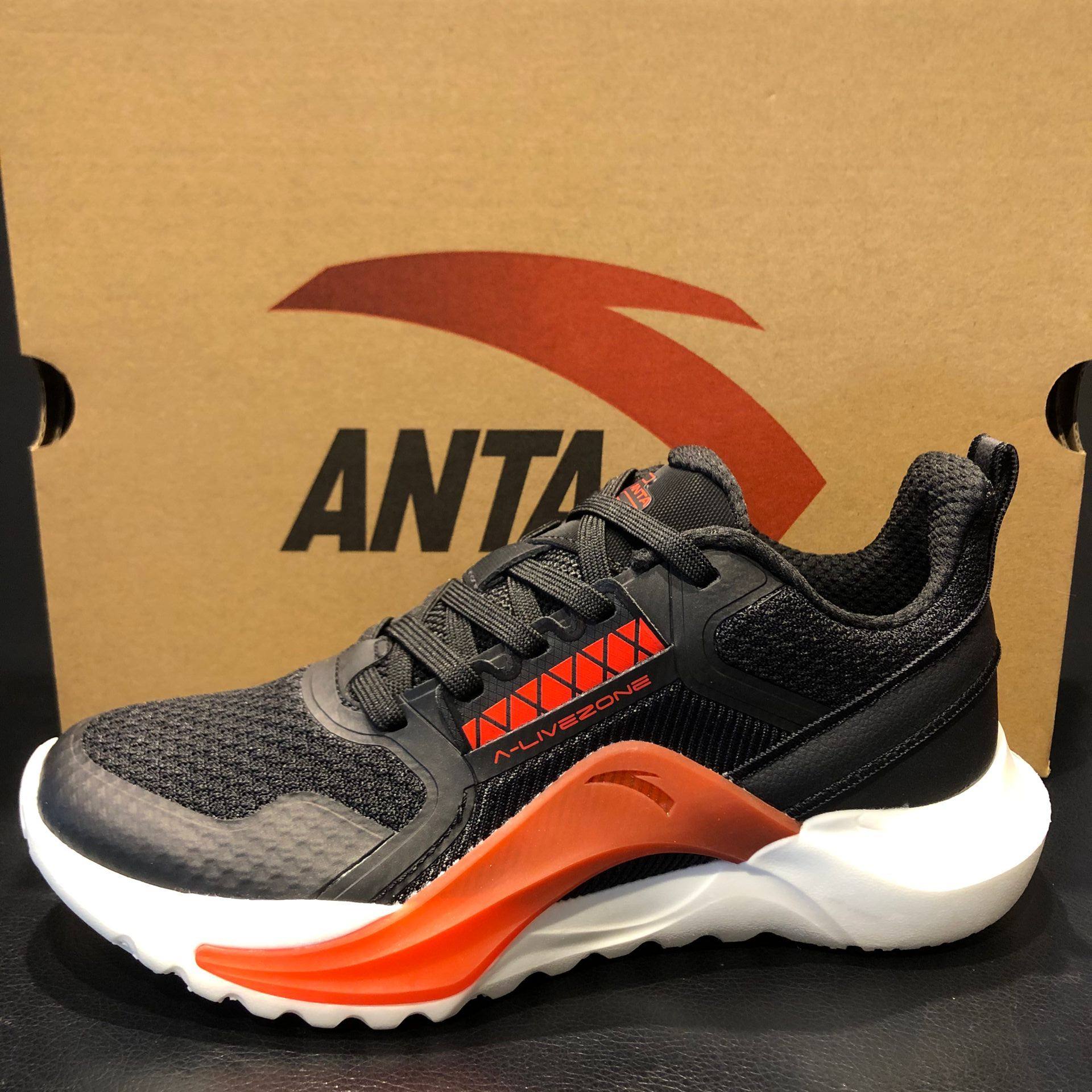 安踏男鞋跑步鞋2021春季新款官网旗舰网面旅游休闲鞋子男士运动鞋