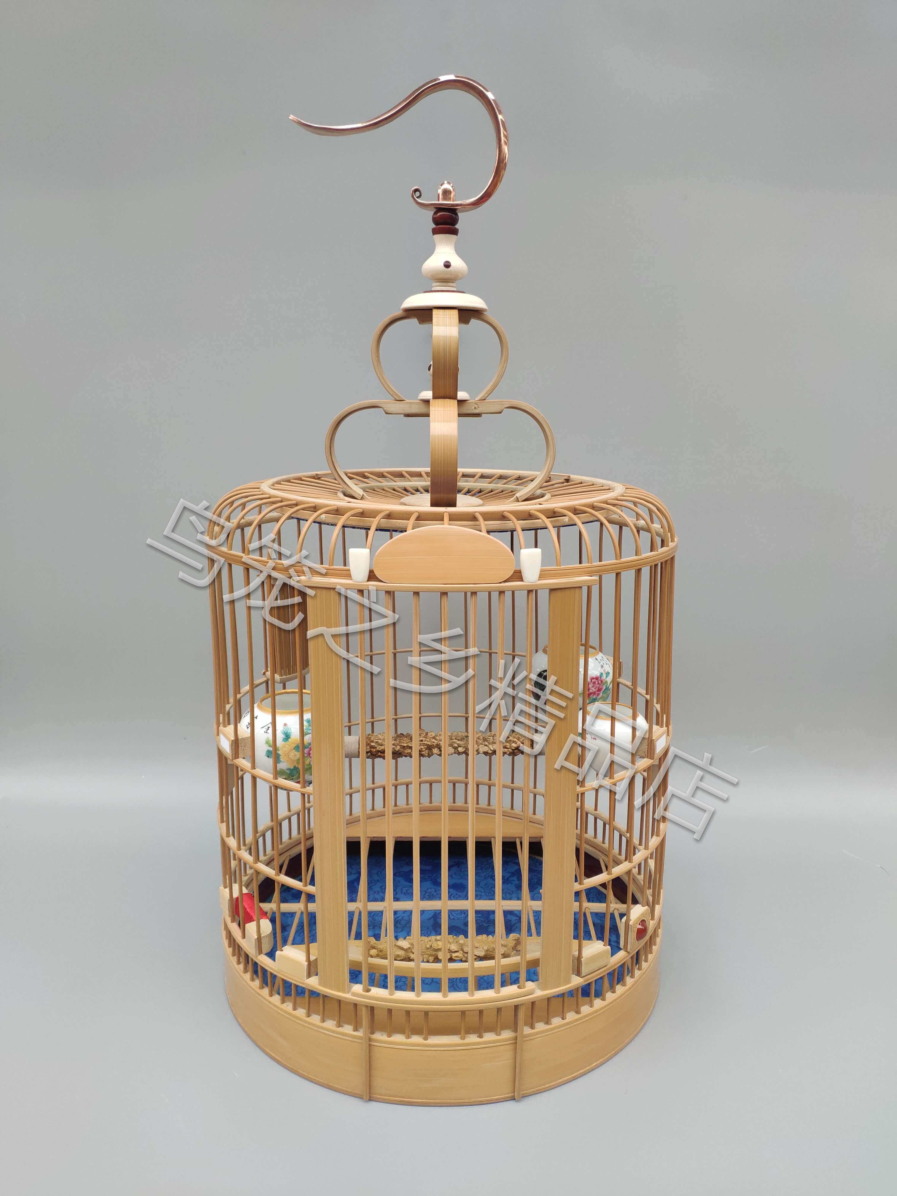 四川画眉鸟笼 川笼 成都笼 纯手工 竹制品 全套高配包邮