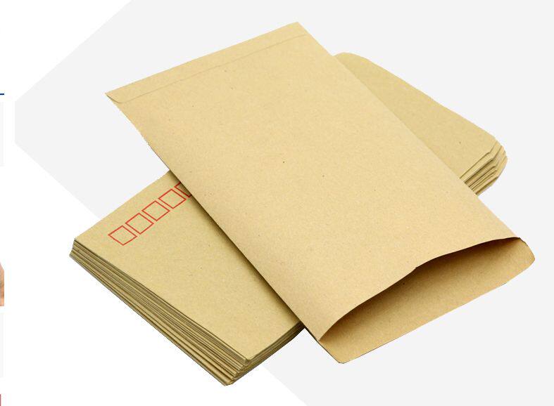9号7号5号信封a4大号信封牛皮纸黄色文件档案袋资料袋邮局挂号信