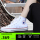 CONVERSE匡威官方All Star经典帆布男女高帮休闲运动小白鞋101009
