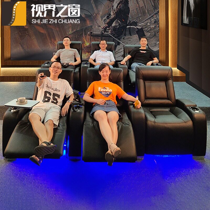 太空舱座椅—皮艺沙发>广东 佛山家庭电影院功能沙发定制住宅家具皮艺