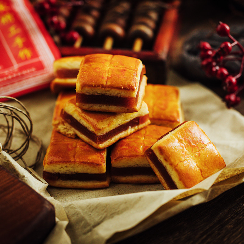 吉祥中式老人酸甜零食京糕饼山楂点心糕点手工传统老式天津特产