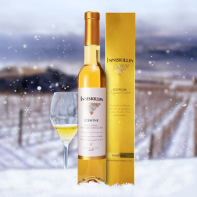 asc加拿大进口云岭冰酒 甜型冰白葡萄酒 单支375ml 顺丰包邮