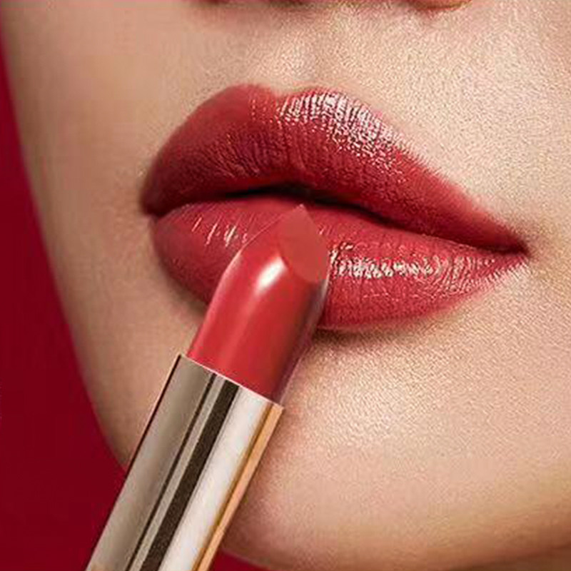 lchear蕾琪新款极光系列水橄榄大色咖炫色口红唇膏雾面哑光潮色女