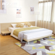 床 1.8米简约现代双人日式榻榻米北欧卧室床1.5米1.8米矮床可定制