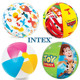 INTEX早教球玩具 儿童学校戏水沙滩泳池温泉海边大号充气球海洋球
