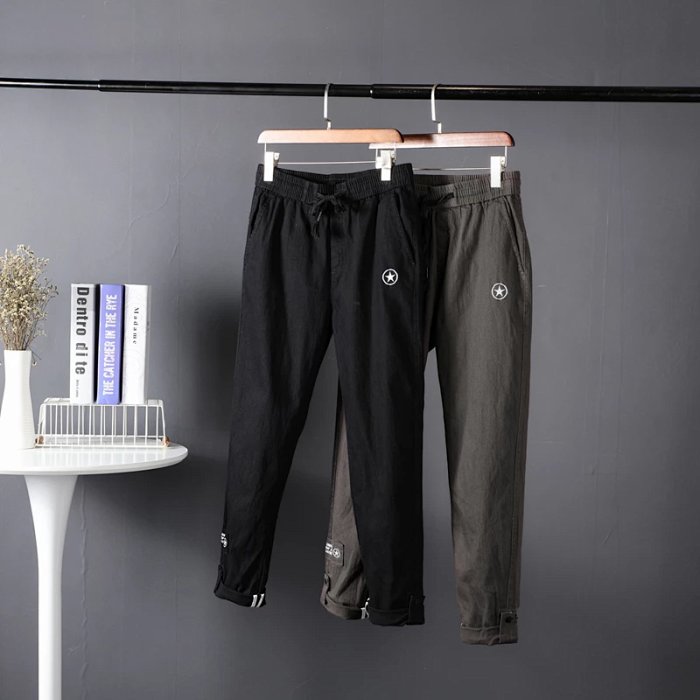 透气新面料重工水洗斜纹水洗棉布版型帅气男士小脚休闲裤HT9506在类目 男装, 休闲裤中 - 来自Buy2taobao.com提供专业的淘宝代购服务