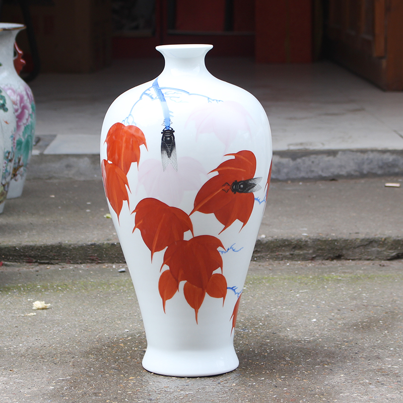 景德镇陶瓷器小花瓶家居饰品摆件插花名人名著装饰工艺品收藏
