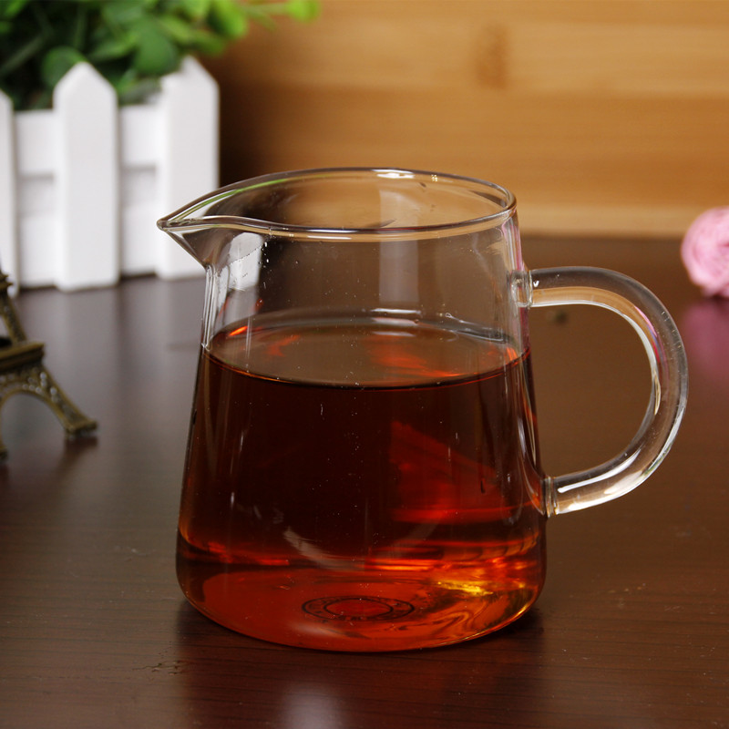 加厚耐热玻璃公道杯耐热茶海分茶器隔茶器功夫茶具配件