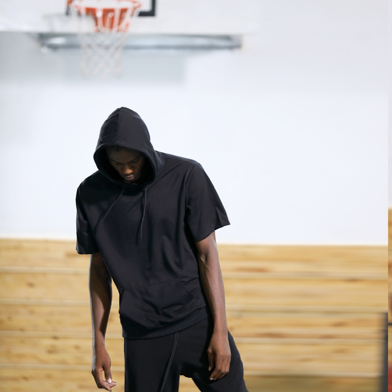 Harden Sweater Irving Basketball pure cotton Hooded Thin section motion Socket Short sleeved Sweater Cap lovers Autumn tidein the Men's clothing, Sweater category - from Buy2taobao.com to provide professional Taobao agent buy service