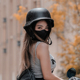3C认证碳纤维半盔德式大兵盔摩托车安全帽复古瓢盔哈雷机车头盔