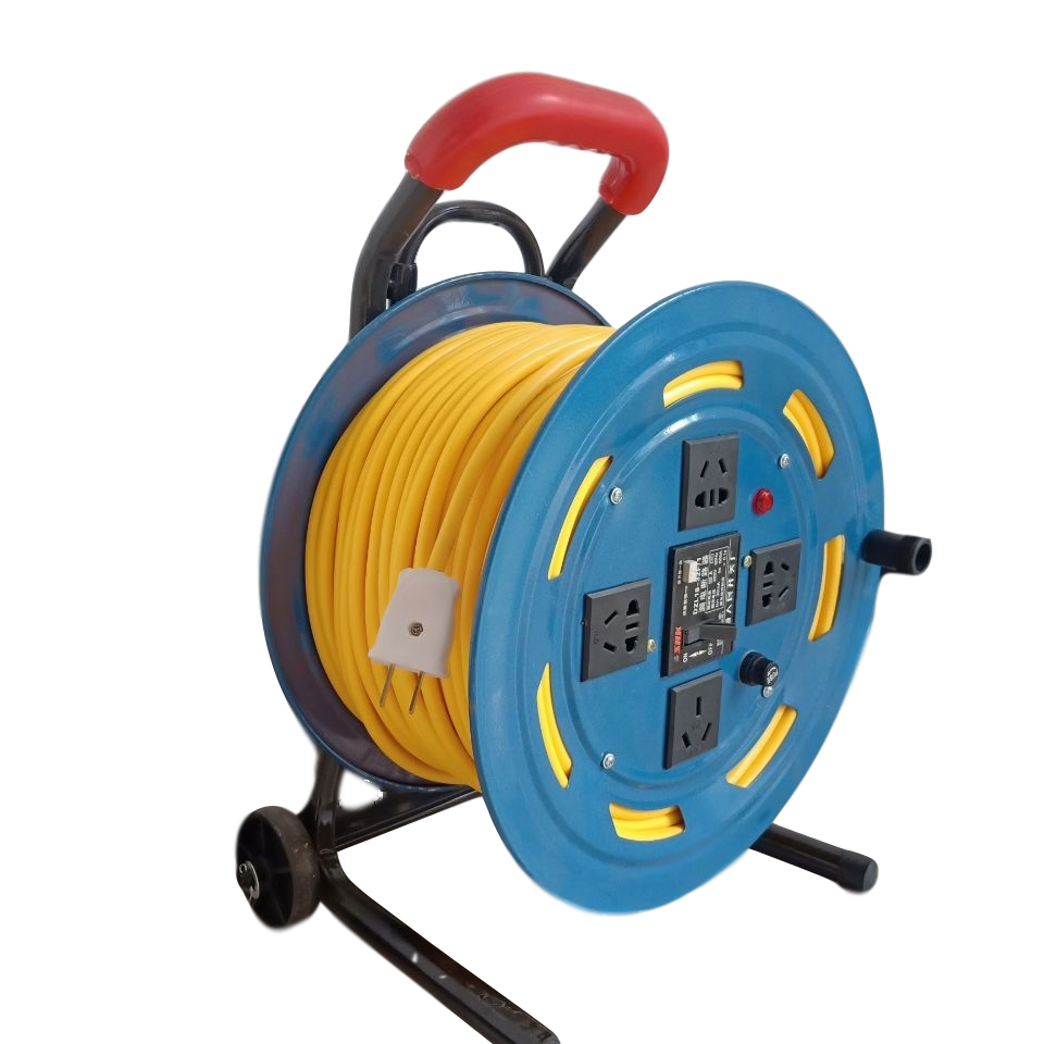 一鸣电缆盘工厂店的优惠券大全—移动电缆盘绕线空盘带电源软线2芯2.5