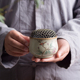 手绘花鸟汝窑陶瓷家用香炉创意禅意室内茶艺熏香炉中式摆件