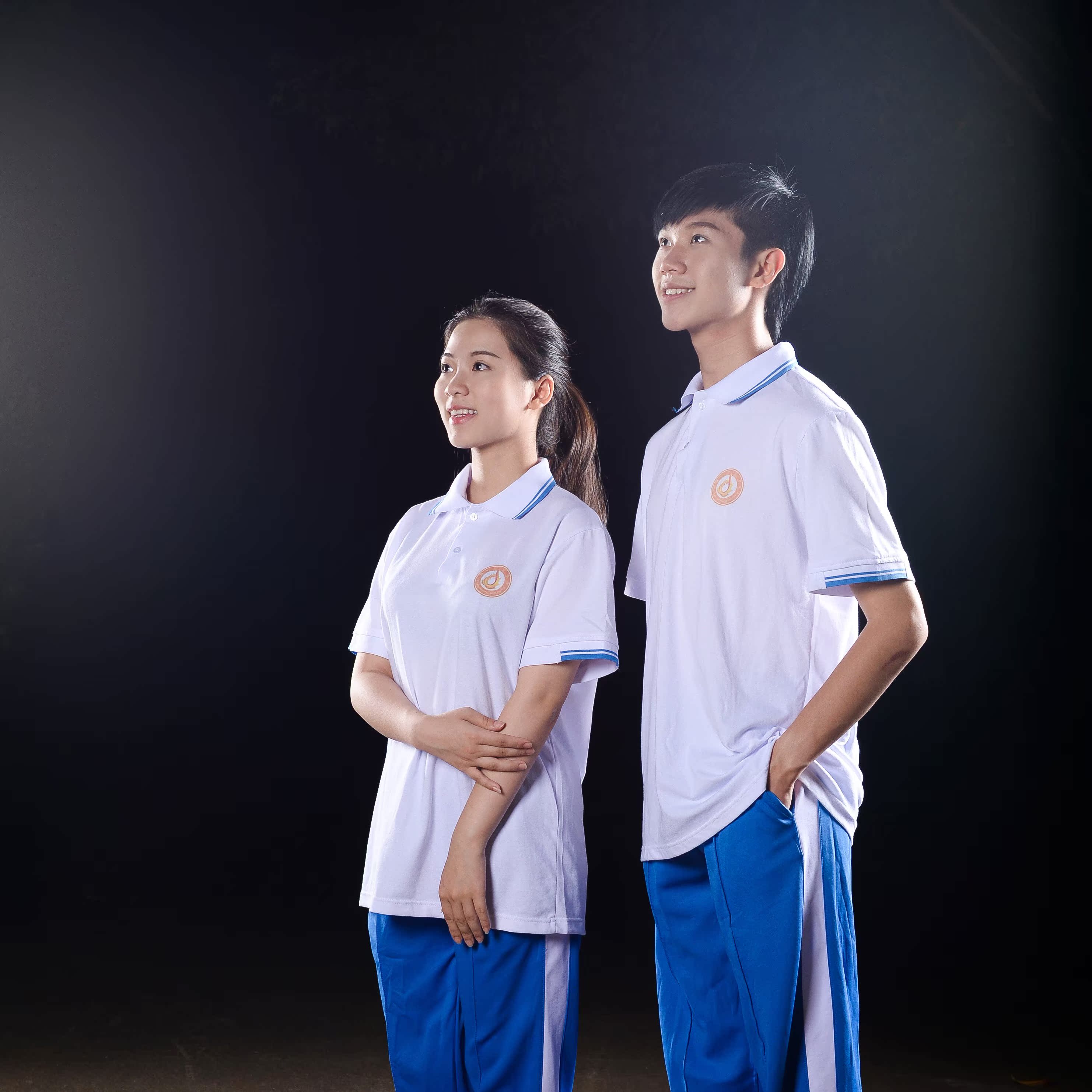 实验中学校服|东莞实验中学校服图片|汕头各中学校服