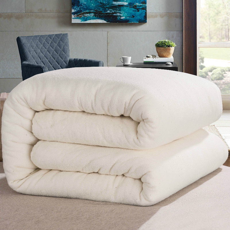 6斤新疆棉被棉花被芯手工里外全棉100纯棉花絮棉花床垫褥子冬被