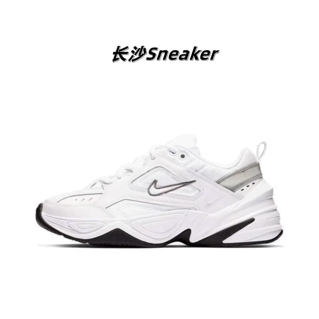 Nike M2K Tekno 厚大中底 复古态度低帮老爹鞋女款白色BQ3378-100