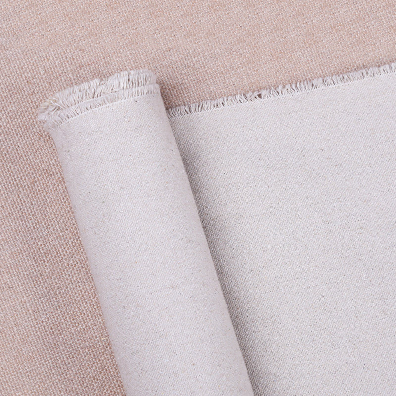 【中盛画材】h2217亚麻混纺中粗纹油画布 幅宽150cm 风景