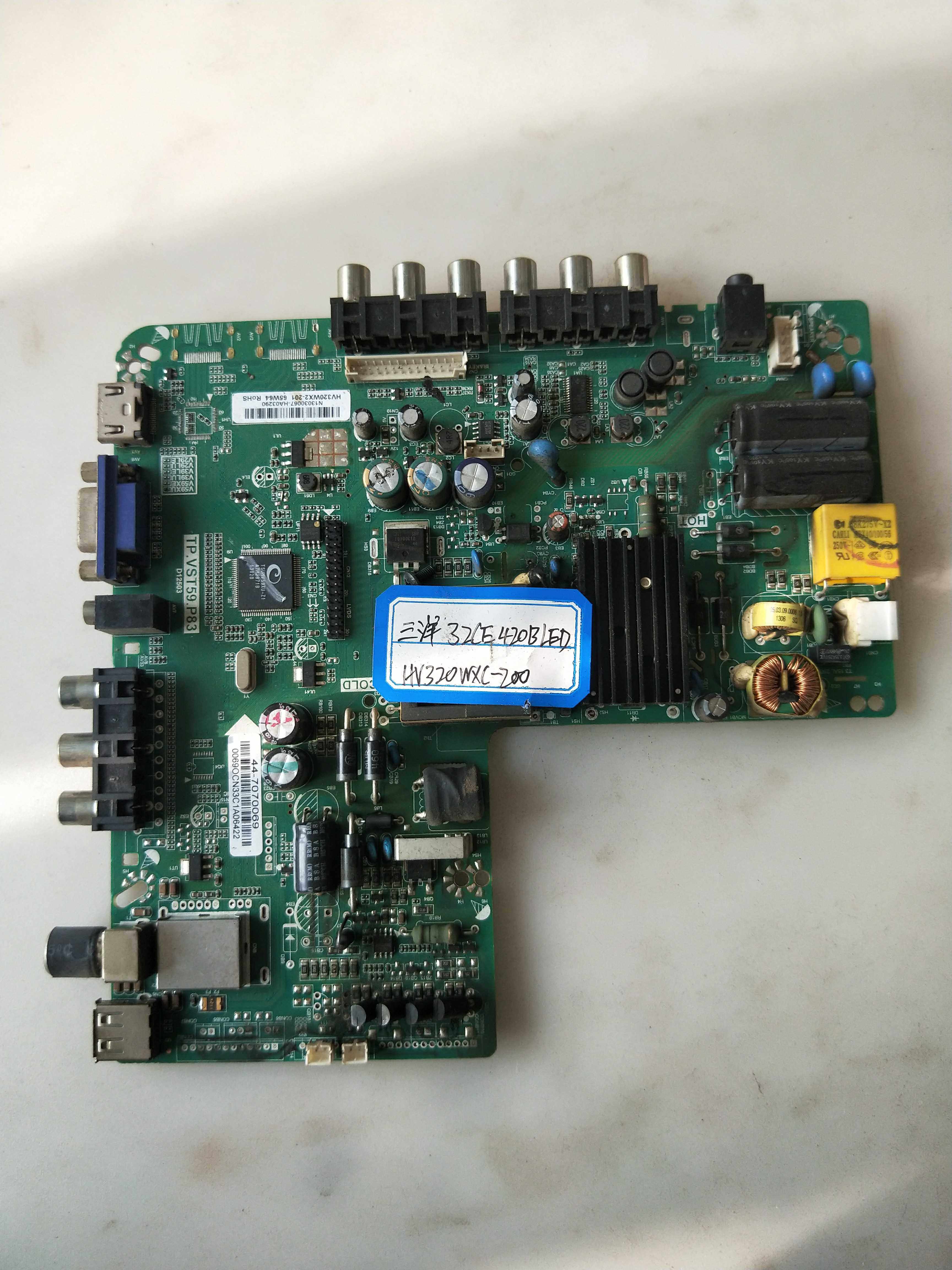 适用液晶电视三洋32ce420bled主板tpvst59p83hv320wxc200pcb电路板