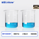 蜀牛高硼硅低型玻璃烧杯耐高温实验室烧杯器材100 250 500 1000ml