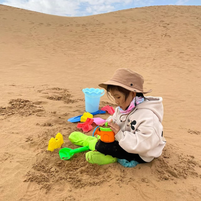 小朋友挖沙专用防沙鞋套防脏鞋子沙滩公园玩沙穿幼稚园学生赶海鞋