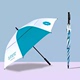 新款高尔夫长柄伞遮阳伞抗风暴雨双层大号自动加固超轻伞 晴雨伞