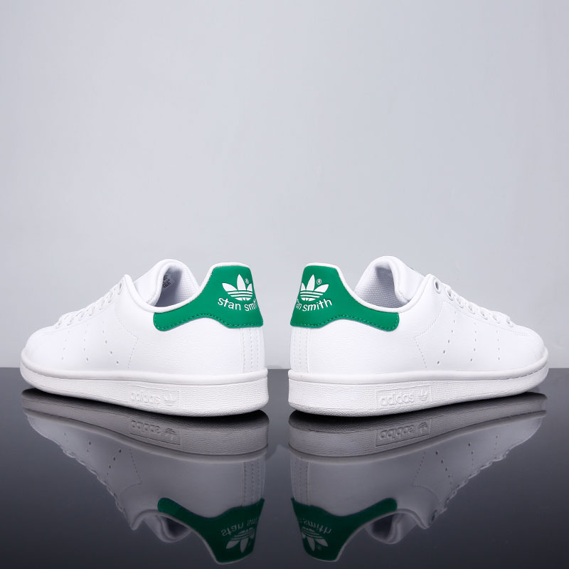 Adidas/阿迪达斯正品STAN SMITH J 女鞋经典绿尾运动板鞋FX7519