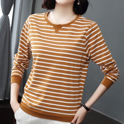 妈妈t恤女长袖纯棉有哪些牌子_妈妈t恤女长袖纯棉种类_价格_品牌_图片