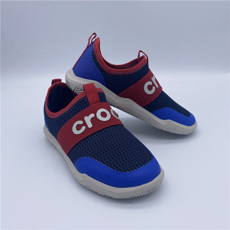 cross儿童软底运动鞋2021夏季新款男女宝宝撞色网面防滑休闲童鞋