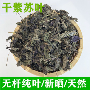 广西玉林本地正宗紫苏叶250g克新鲜食用干苏叶泡茶去腥鱼虾炒田螺