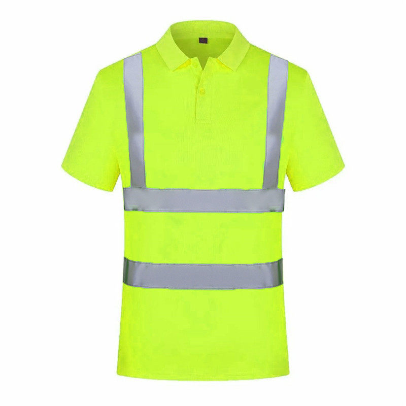 反光t恤男女短袖定制 反光背心速干施工地安全衣服骑行广告工作服