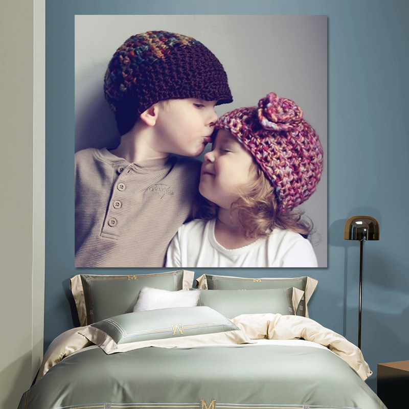 外国混血宝宝海报萌娃帅气可爱男孩画报婴儿卧室墙贴孕备胎教a32