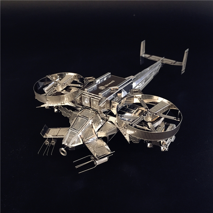 3D立体金属拼图模型阿凡达毒蝎战机模型
