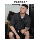 PANMAX大码男装宽松衬衫设计款口袋潮牌重磅短袖潮牌百搭气质上衣