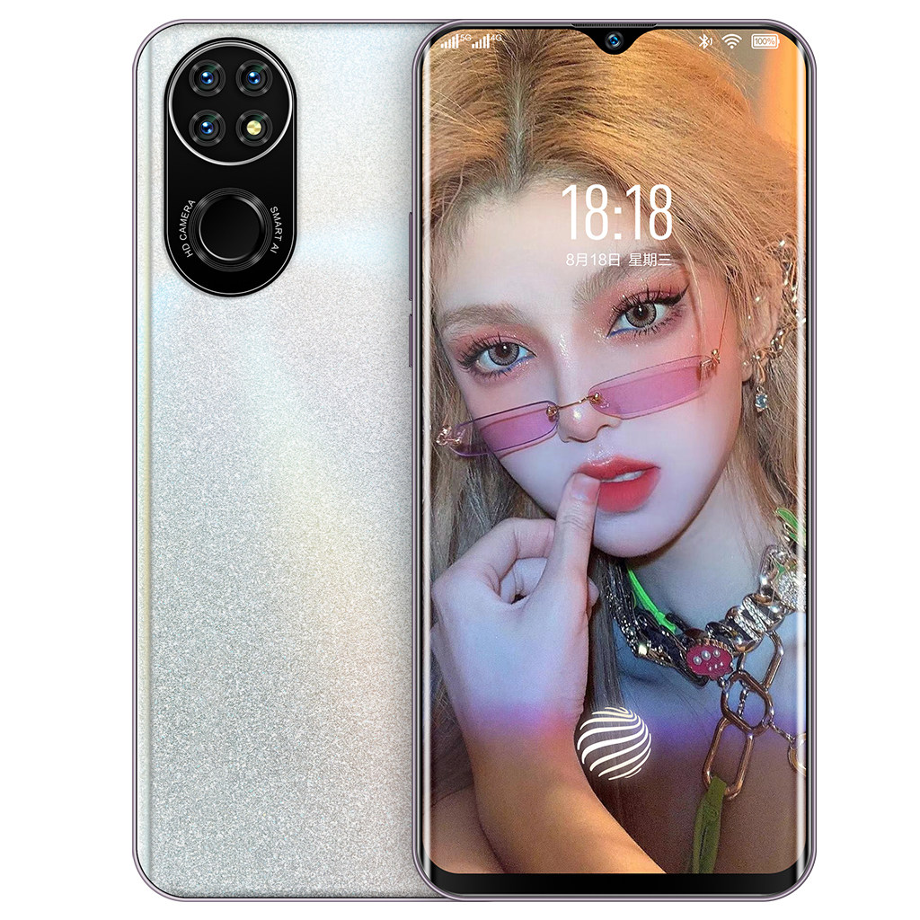 新款魅果6.8寸大屏幕学生价千元机皇游戏曲面屏全网通5g智能手机7