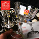 新款 意大利RCR进口水晶玻璃宽口香槟杯高脚杯甜品杯鸡尾酒杯