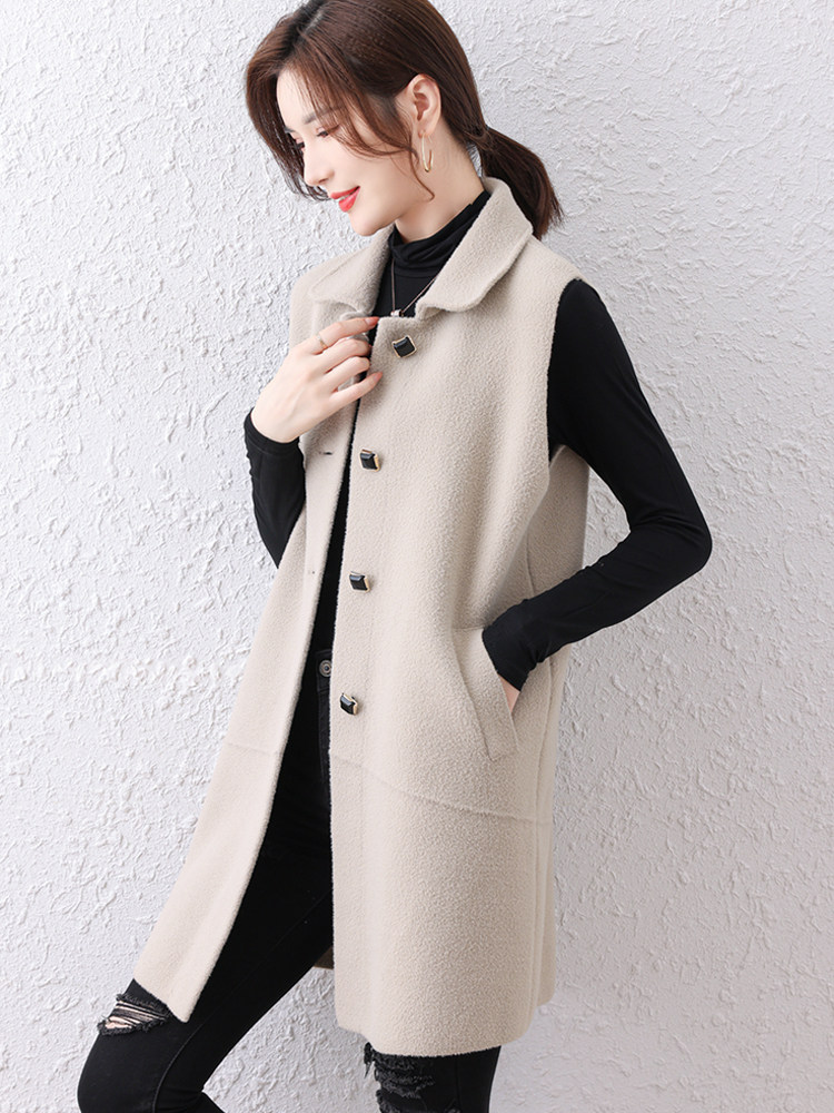 风衣马甲2021年新款女